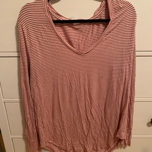Old Navy luxe cotton long sleeve tee, size XL
